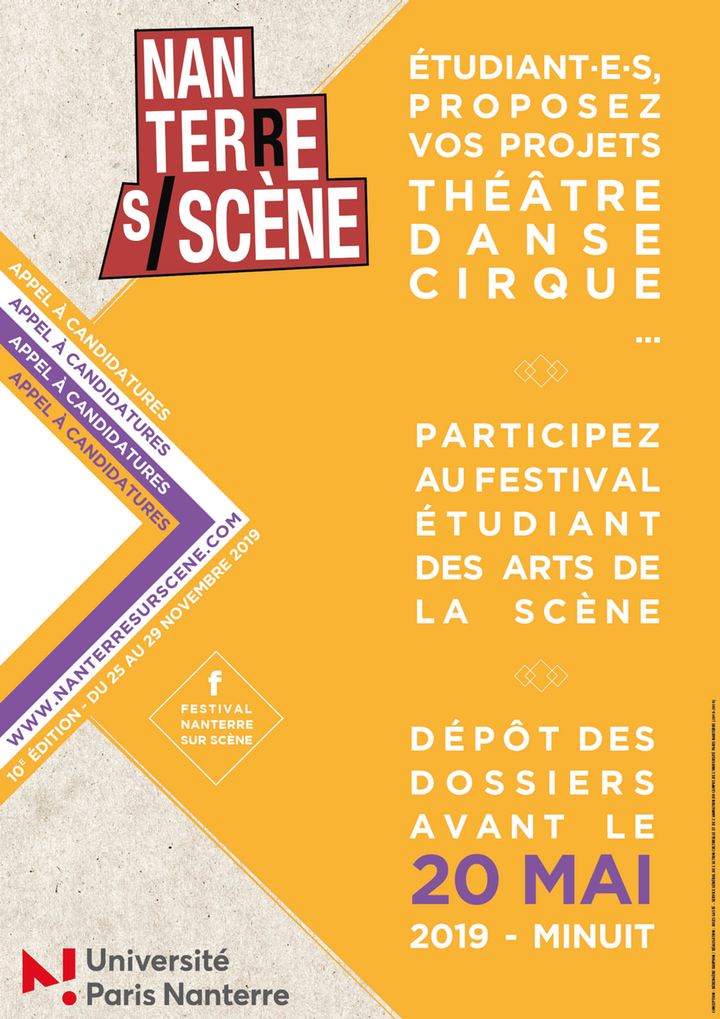 Nanterre sur scène - Festival des arts de la scène - Appel à projets Nanterre sur scène - Festival des arts de la scène - Appel à projets
