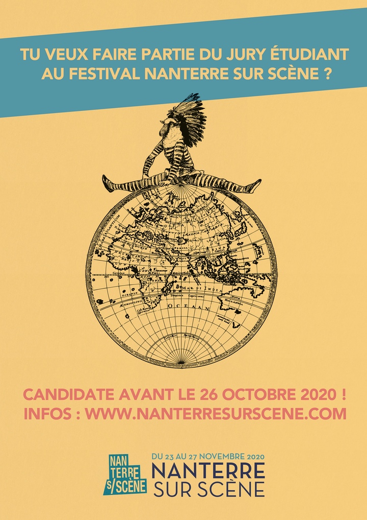 Nanterre sur scène - Festival des arts de la scène - Appel à candidature jury étudiant Nanterre sur scène - Festival des arts de la scène - Appel à candidature jury étudiant