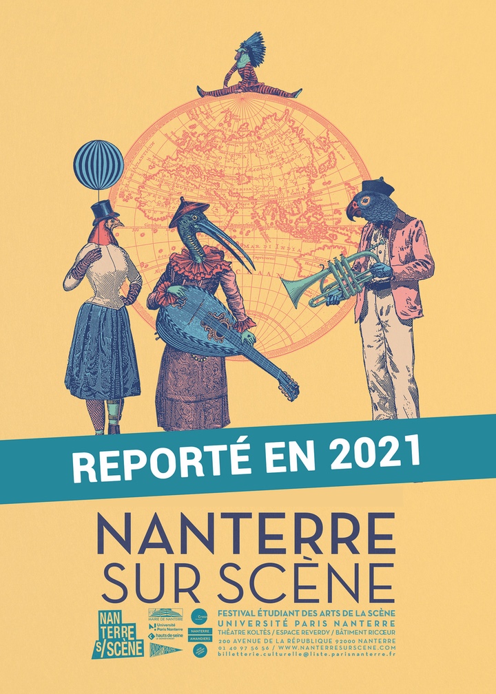 Nanterre sur scène - Festival des arts de la scène - Report du festival en 2021 Nanterre sur scène - Festival des arts de la scène - Report du festival en 2021